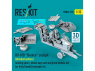 ResKit amelioration RSU32-0170 Cockpit OV-10D Bronco édition détaillée train atterrissage puits roues lestées kit Kitty 1/32