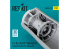 ResKit amelioration RSU32-0196 Buses d&#039;échappement pour F-4E, J, F, G, S Phantom II kit Tamiya imprimé en 3D 1/32