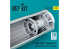 ResKit amelioration RSU32-0194 Buses d&#039;échappement pour F-4B, C, D, N Phantom II kit Tamiya imprimé en 3D 1/32