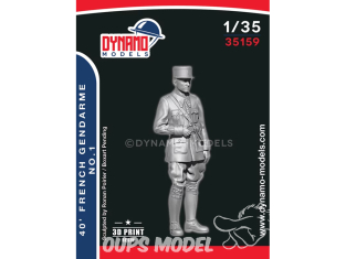 Dynamo models figurine 35159 Gendarme Français 1940 No.1 1/35