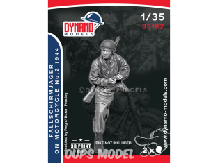 Dynamo models figurine 35182 Fallschirmjager Motard No.2 1944 1/35