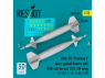 ResKit kit RS32-0521 Bombes guidées laser GBU-10 « Paveway I » avec dérive BSU-4/B et aile BSU-3/B, 2 pièces 1/32