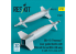 ResKit kit RS32-0521 Bombes guidées laser GBU-10 « Paveway I » avec dérive BSU-4/B et aile BSU-3/B, 2 pièces 1/32