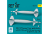 ResKit kit RS32-0575 Bombes guidées laser GBU-10 « Paveway I » avec dérive BSU-37/B et aile BSU-3A/B vitesse lente 1/32
