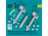 ResKit kit RS32-0544 Missiles AGM-130C 2 ogives BLU-109 avec nacelle de liaison de données AN/AXQ-14 1/32