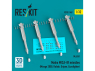 ResKit kit RS32-0549 Missiles Matra MICA-IR 4 pièces imprimés en 3D 1/32