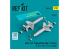 ResKit kit RS32-0517 AGM-142 &quot;Popeye/Have Nap&quot; missiles 2 pcs imprimé en 3D 1/32