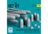 ResKit kit RS32-0519 LAU-88 avec 2 missiles AGM-65 « Maverick » 6 pièces imprimées en 3D 1/32