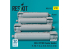 ResKit kit RS32-0515 Bombes à fragmentation CBU-97/105, 4 pièces imprimées en 3D 1/32