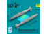 ResKit kit RS32-0525 Mk.84 protégé thermiquement/BLU-117 avec bombes BSU-36/B 1/32