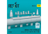 ResKit kit RS32-0561 Pod ECM AN/ALQ-71(V)-3 (1ps) imprimé en 3D 1/32