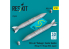 ResKit kit RS32-0530 Bombes à fragmentation BLG-66 « Belouga » 2 pièces imprimées en 3D 1/32