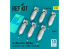 ResKit kit RS32-0545 Bombes AN-M64 6 pièces 500 lbs pour tous les USAF et RAF WWII guerre de Corée 1/32