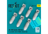 ResKit kit RS32-0546 Bombes AN-M58 6 pièces 500 lbs pour tous les USAF et RAF 1/32