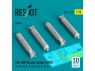 ResKit kit RS32-0523 Bombes à fragmentation CBU-89B GATOR 4 pièces imprimées en 3D 1/32