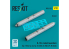ResKit kit RS32-0529 Lance-roquettes B-13L (2 pièces) (imprimé en 3D 1/32