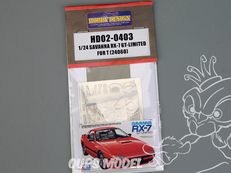 Hobby Design amélioration HD02-0403 Savanna RX-7 GT-Limited Tamiya 1/24