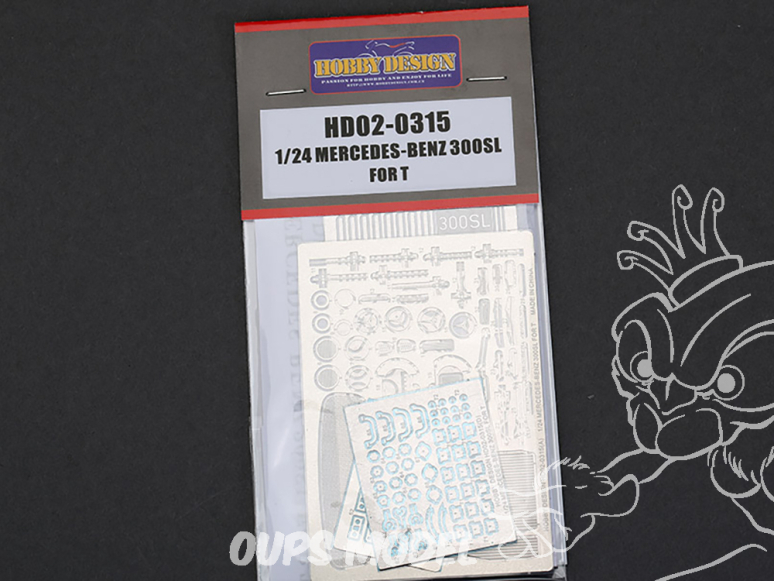Hobby Design amélioration HD02-0315 Mercedes-Benz 300SL Tamiya 1/24