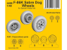 Cmk 4498 Roues de F-86K Sabre Dog