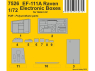 CMK kit resine 7526 Boîtiers électroniques Raven EF-111A pour kits Italeri 1/72