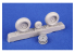 CMK kit resine 7527 Roues A-20 Havoc/Boston/P-70 Nighthawk pour kits Special Hobby 1/72