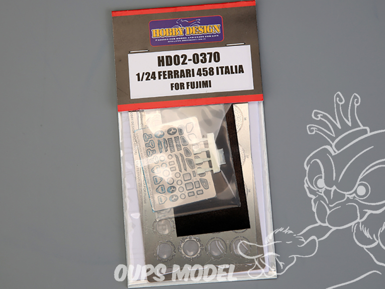 Hobby Design amélioration HD02-0370 Ferrari 458 Italia Fujimi 1/24