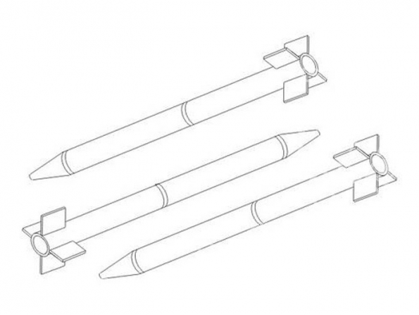 CMK kit amelioration 5079 ROQUETTES US HVAR 5 inch. (Tous kits) 1/32