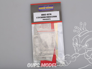 Hobby Design amélioration HD02-0276 Skoda Fabia S2000 Belkits 1/24