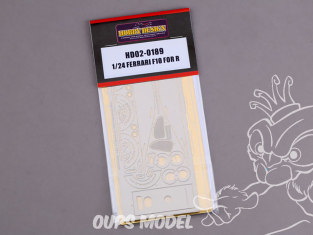 Hobby Design amélioration HD02-0189 Ferrari F10 Revell 1/24