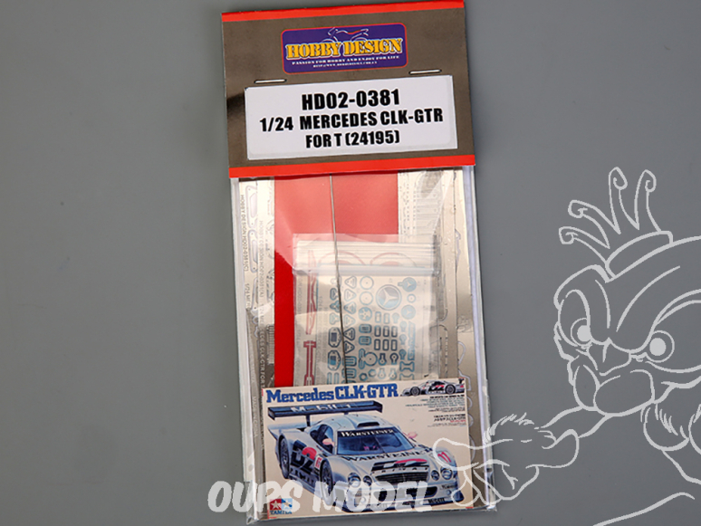 Hobby Design amélioration HD02-0381 Mercedes CLK-GTR Tamiya 1/24