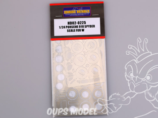 Hobby Design amélioration HD02-0225 Porsche 918 Spyder Welly 1/24