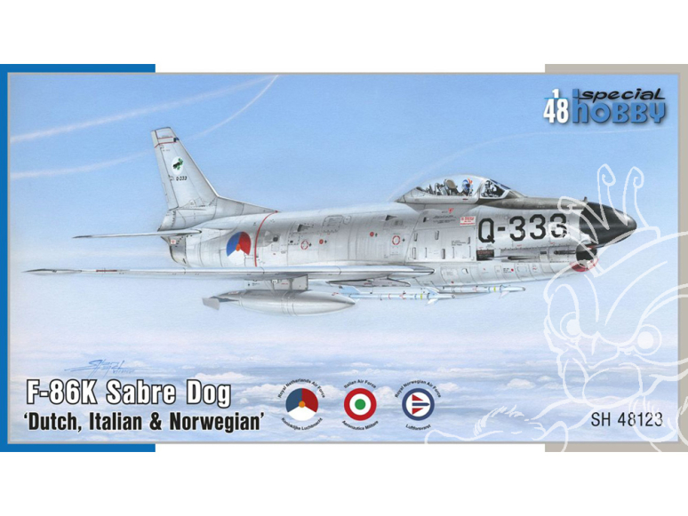 Special Hobby maquette avion 48123 F-86K NATO All Weather Fighter 1/48