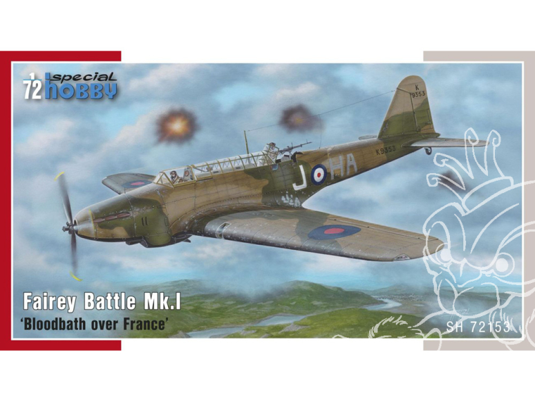 Special Hobby maquette avion 72153 Fairey Battle Mk.I Bloodbath over France 1/72