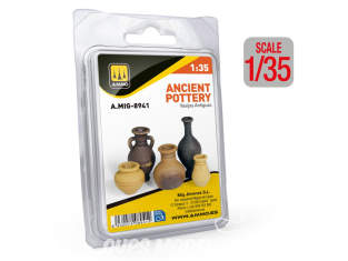 Ammo Mig accessoire 3D 8941 Poterie ancienne 1/35