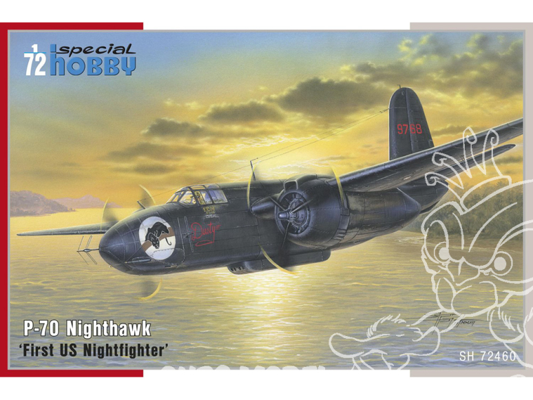 Special Hobby maquette avion 72460 P-70 Nighthawk First US Nightfighter 1/72