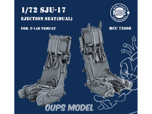 MCC Mini Craft Collection 72008 Sièges éjectables SJU-17 pour F-14D Tomcat 1/72