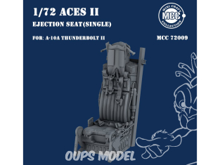 MCC Mini Craft Collection 72009 Siège éjectable ACES II pour A-10A Thunderbolt II 1/72