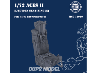 MCC Mini Craft Collection 72010 Siège éjectable ACES II pour A-10C Thunderbolt II 1/72