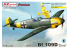 AZ Model Kit avion AZ7897 Messerschmitt Bf 109D Dora Hartmann 1/72