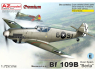 AZ Model Kit avion AZ7896 Messerschmitt Bf 109B Berta au dessus de l'espagne 1/72