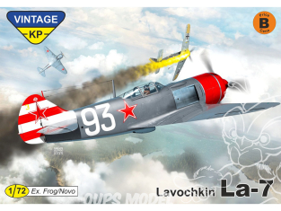 KP Model kit avion KPV7201 Lavochkin La-7 VINTAGE KP 1/72