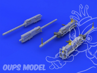 EDUARD Brassin super detaillage 632026 Guns pour B-17G 1/32