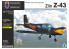 KP Model kit avion KPH7215 Zlin Z-43 Hi-Tech 1/72