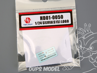 Hobby Design accessoire voiture HD01-0050 Logos métal Nissan Silvia S15 1/24
