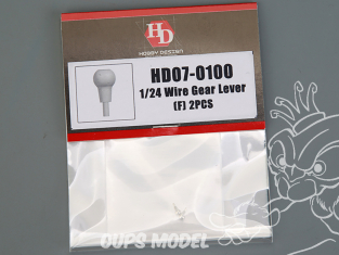 Hobby Design amélioration HD07-0100 Levier de vitesse (F) x2 1/24