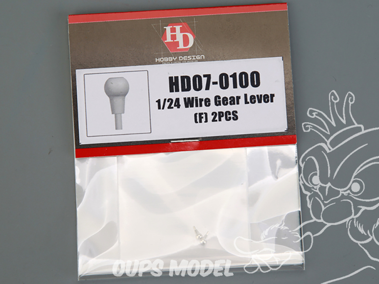 Hobby Design amélioration HD07-0100 Levier de vitesse (F) x2 1/24