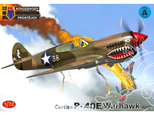 KP Model kit avion KPH0509 P-40E Warhawk 1/72