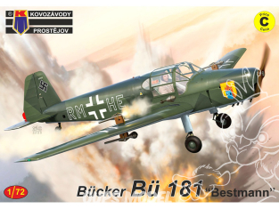 KP Model kit avion KPM0511 Bücker Bü 181 Bestmann 1/72