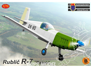 KP Model kit avion KPM0506 Rublič R-7 Racek 1/72