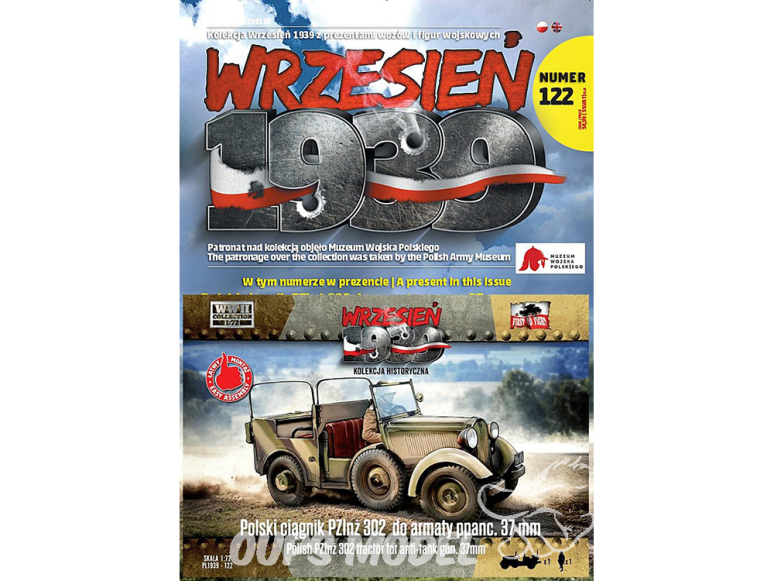 First to Fight maquette militaire pl122 Tracteur polonais PZInż 302 pour canon antichar de 37 mm 1/72